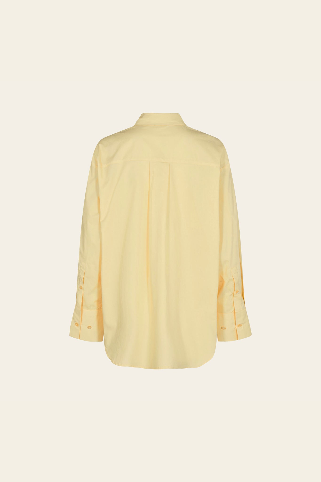 Cotton Shirt | Light Yellow