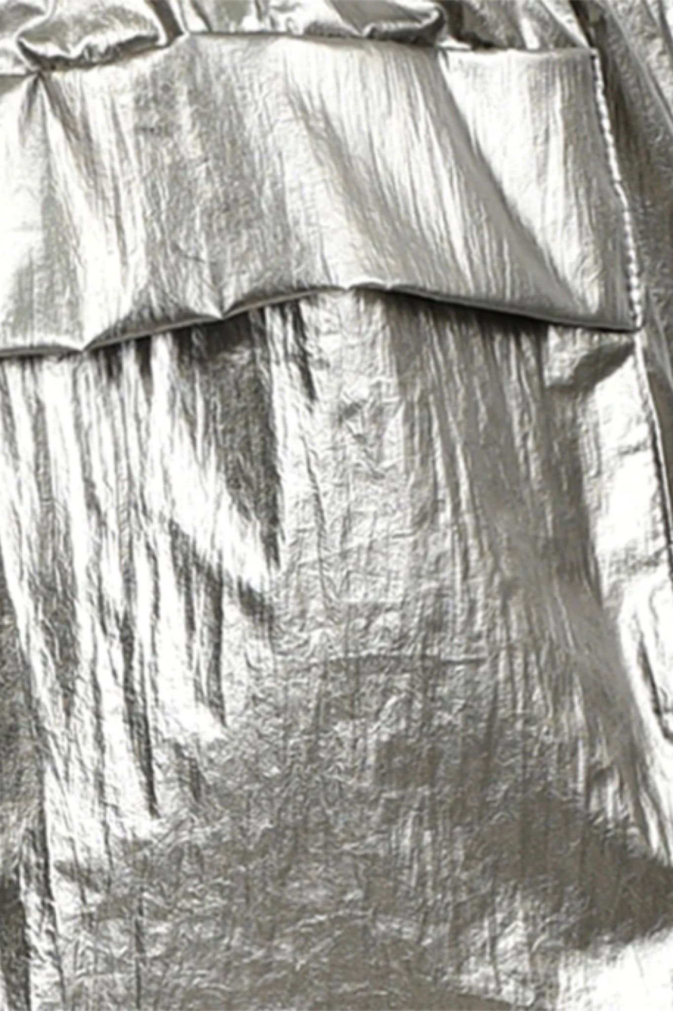 Pantalon cargo | Bronze métallisé